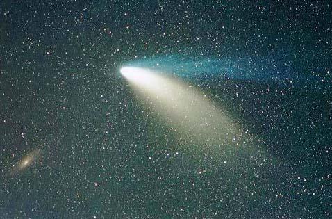 The Solar system also contains, Comets and Asteroids.