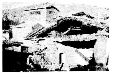 Figure1.1: Damage to buildings in Huaras, Peru following the 1970 Peru earthquake.