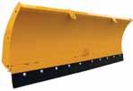 5 000 lbs, 25-45 HP Lateral float GDC30 30 HIGH SNOW PLOWS Available in 6, 7, 8 and 9 foot widths Hydraulic angle system 5 000 lbs - 10 000 lbs, 45-80 HP