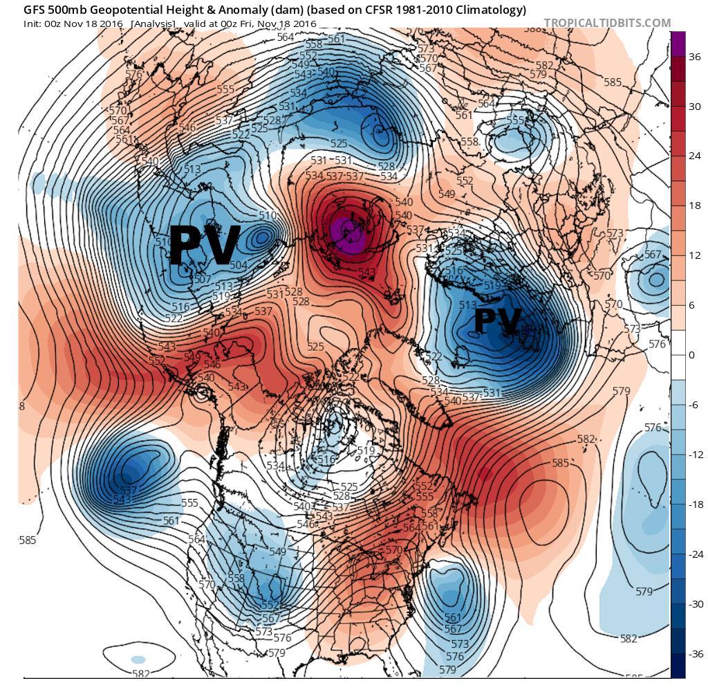 If the overall pattern begins to change across the northern Pacific over the next two or three weeks, it is still possible that the pool of warm SSTAs will hang on and even Re-intensify as we move