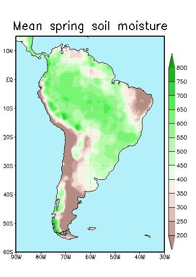 How does Soil Moisture Influence the early stages of the South American Monsoon?