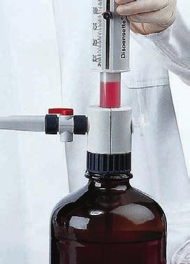 Dispensing sterile fluids Dispensette bottletop dispensers (except Dispensette TA) are autoclavable at 121ºC (250ºF) and can be fitted with an optional microfilter to prevent contamination
