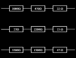 Resistors in Series e.g.