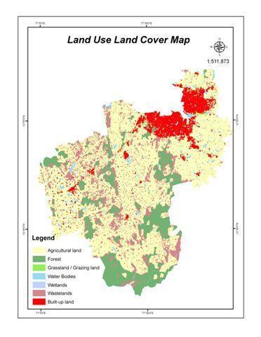 Grand total 4124.772 Figure 6: Land Use Land Cover Map C.