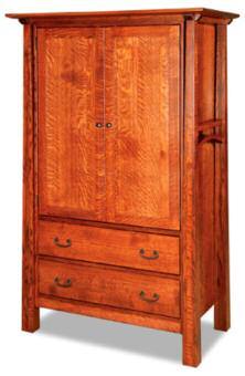 Altamira Armoires 25 A-041 A-041-3 A041: Armoire - 2 Drawers, 2