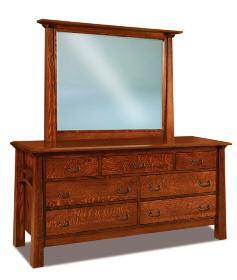 Altamira Dressers, cont. 35 A-068 A-051-1 A068: 7 Drawer Dresser - 69.5 w x 22 d x 33.25 h Shown with mirror 046-47.5 w x 3 d x 38.