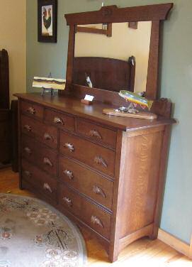 Acorn Dresser with Mirror C1 Bring the lodge look to your