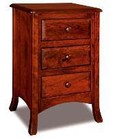 Mandalay Nightstands Nightstand Options 74 Water Tray Sliding Top LED