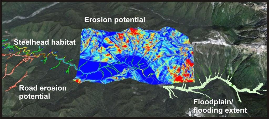 Upgrade Your Watershed using the Highest Resolution Digital Elevation Model and More Advanced Analyses Note many NetMap datasets across the western US are based on 10 m DEMs and do not contain many