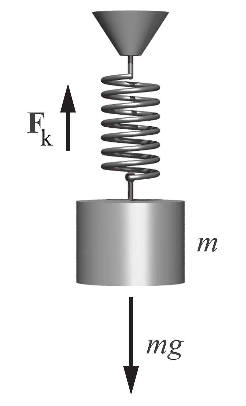 Simple Harmonic Motion and Springs What Is the Mathematical Model of the Simple Harmonic Motion of a Mass Hanging From a Spring? Lab Handout Lab 14.