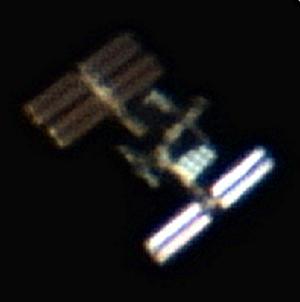 The ISS with a GM2000HPS.