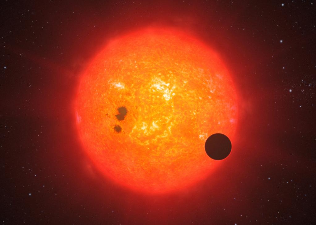 Fact sheet: This artist s impression shows how the super-earth surrounding the star GJ1214 may look.
