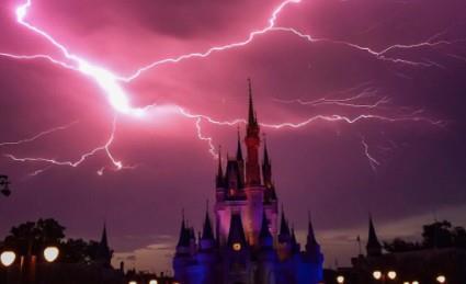 Figure 2. Thunder at Disney Castle Explosion.