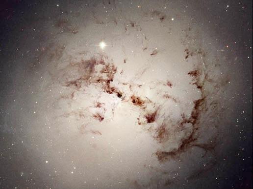 Elliptical galaxies HST: giant elliptical galaxy NGC 1316.