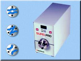 Each SupelPRO instrument is self-contained and incorporates a -position or multi-position port valve.