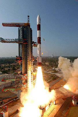 PSLV launch from
