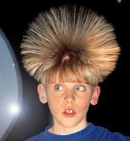Static Electricity STATIC electricity is the electric charge at rest on an