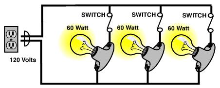 The brightness of the bulbs would be greater than the brightness of bulbs in