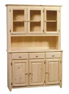 2 FIxED SHELVES 723 OPEN HUTCH 42 H  14 ½ DISTANCE FROM TOP BASE TO BOTTOM OF SHELF OF HUTCH 14 ½