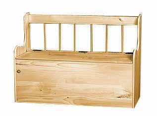 BLANKET & TOY CHEST - PINE PINE STORAGE BOXES Toy