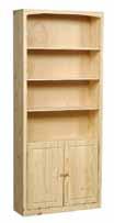 W X 12 D (4 ADJ SHELVES 1 FIXED) Structure of 48 Bookcases - Middle Divider PINE BOOKCASES 36 BOOKCASES 3630 30 H X 36 W X 12 D (2 ADJ SHELVES) 3636 36