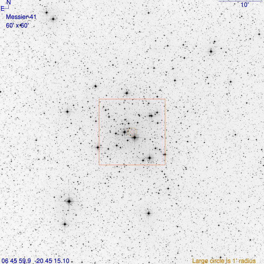1/25/2018 create_finding_chart.cgi (3564 3571) Nearby bright star: Sirius http://astro.swarthmore.