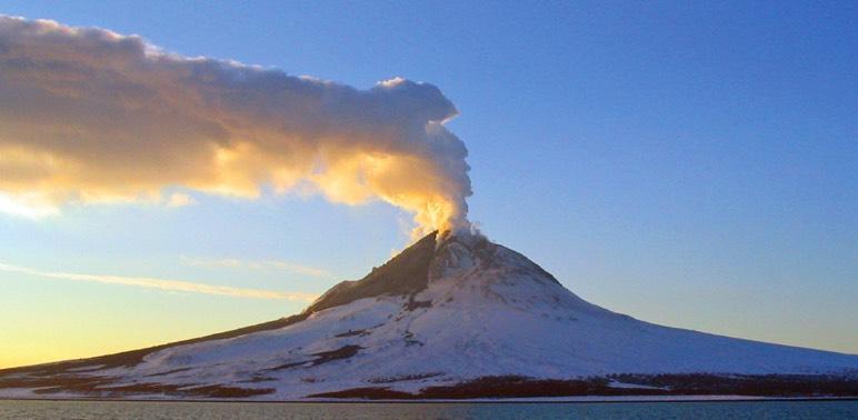 Volcanic Gas! Up to 9% of magma may be gas.