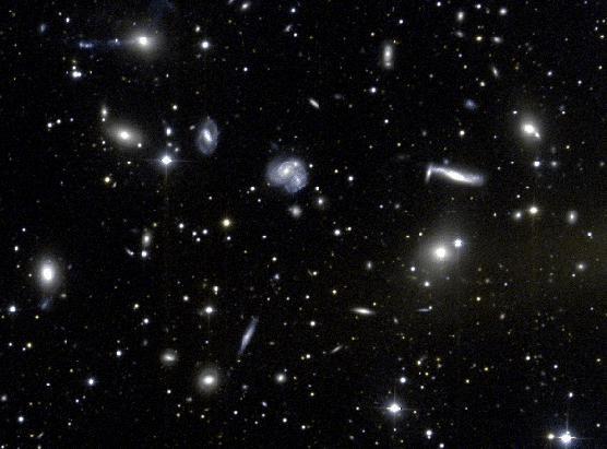 Clusters of Galaxies Same physics (gravity), but