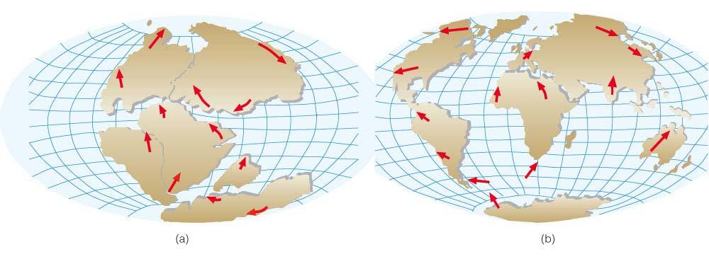 Climate Change - Plate Tectonics Theory of Plate Tectonics - Continental Drift Earths outer shell is composed of plates --> they move at a rate of about 3 cm per year Affect of more land at higher