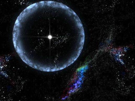 Neutron Stars After explosion, nova may contract into small but DENSE ball of neutrons - neutron star