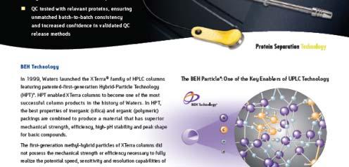 concentration mobile phases QC tested with relevant proteins, unmatched batch-to-batch b h consistency