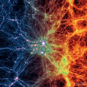 simulation Close-up: Dark matter