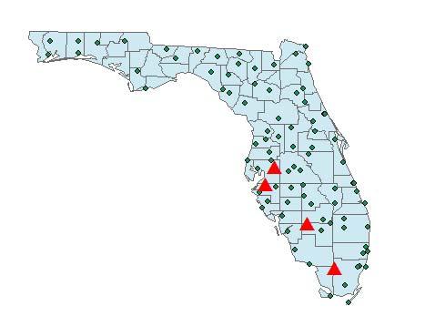 NWS Coop Stations in Florida Plant City Hillsborough County