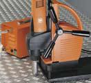 QuickIN rapid change system for fast, keyless tool changes.
