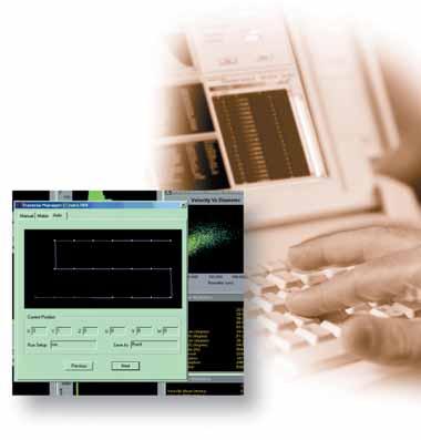 Designed for Windows XP/2000/98 SE platforms, TSI s FLOWSIZER software utilizes state-of-the-art FireWire (IEEE 1394) technology for all communication and data transfer between the signal processor