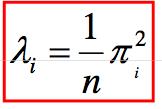 This is just the eigenvalue decomposi2on of Σ It follows that The