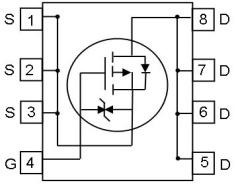 Continuous drain current I D T C =25 C -4 A T C =7 C T A =25 C 2) Pulsed drain current I D,pulse T C =25 C 3) -4-3.