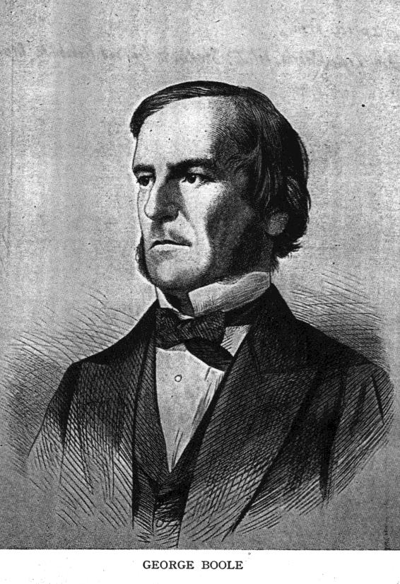 Boolen lger ws developed in 854 y George Boole in his ook An Investigtion of the Lws of Thought.