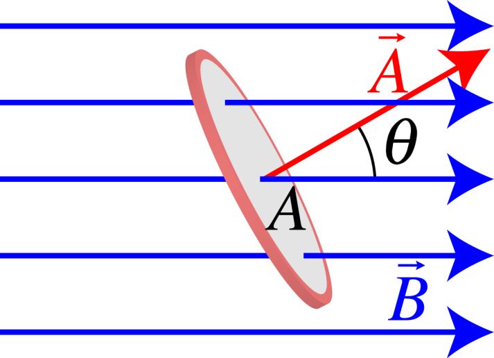 of the loop and the magnetic field If the magnetic field is perpendicular to the plane of the loop = 0, B = BA If