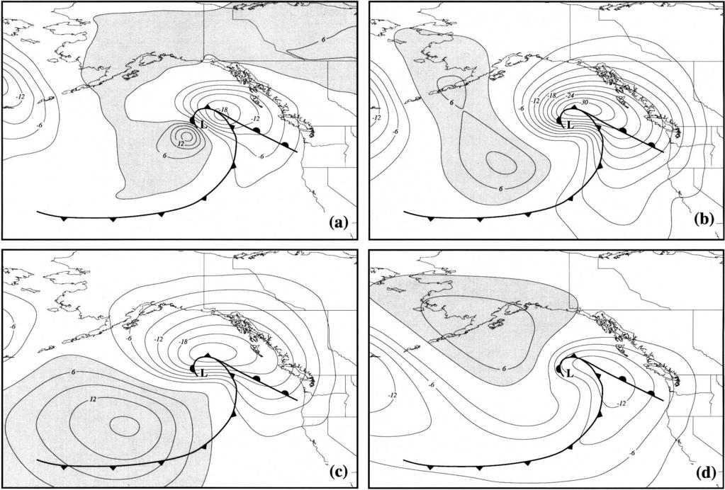 JULY 2007 N O T E S A N D C O R R E S P O N D E N C E 2809 FIG. 7. (a) Same as in Fig. 5a, but for the 12-h period 1200 UTC 7 Oct 2004 0000 UTC 8 Oct 2004. (b) (c), (d) Same as in Fig.