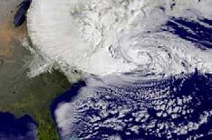 Superstorm Sandy hits the