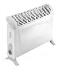 3 The photograph shows a convector heater designed for use in a home. It operates by air flowing through the heater and passing over its heating elements.