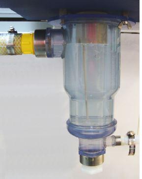 Automatic Testing of VOCs Water samples are continuously pumped through the sampling chamber VOCs are extracted from water using purge and trap technology Argon gas bubbles through the water