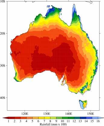 Queensland rainfall variability Climatological