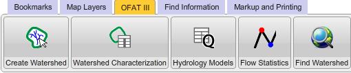 Quick Start Guide - Ontario Flow Assessment Tool III sdi@ontario.ca 1.0 OFAT III Quick Start The general sequence of a complete OFAT III run is to: 1. Create a watershed 2.