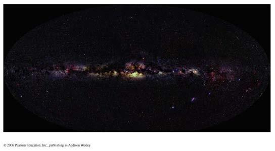 Satellite galaxy is disrupted by tides 1 million light years Surrounding the Milky Way are