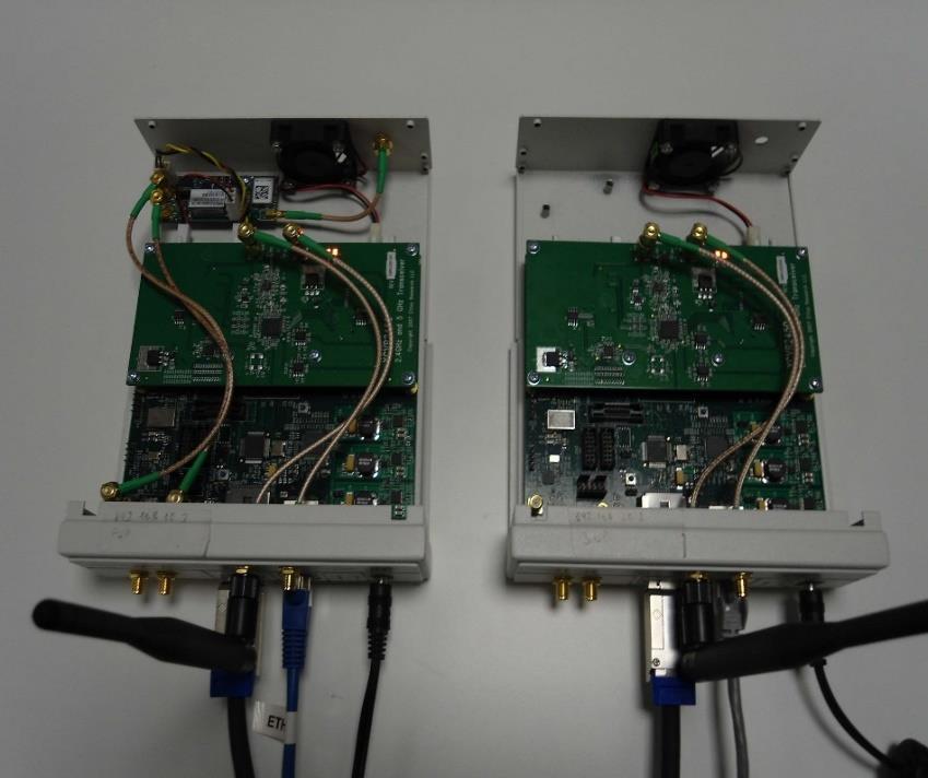 Experimental evaluation Laboratory equipment: signal generators,