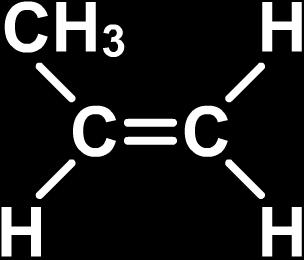What s the polymer? What is the shorthand formula for polypropene? The monomer is propene (C 3 H 6 ): which can be drawn as: 1.
