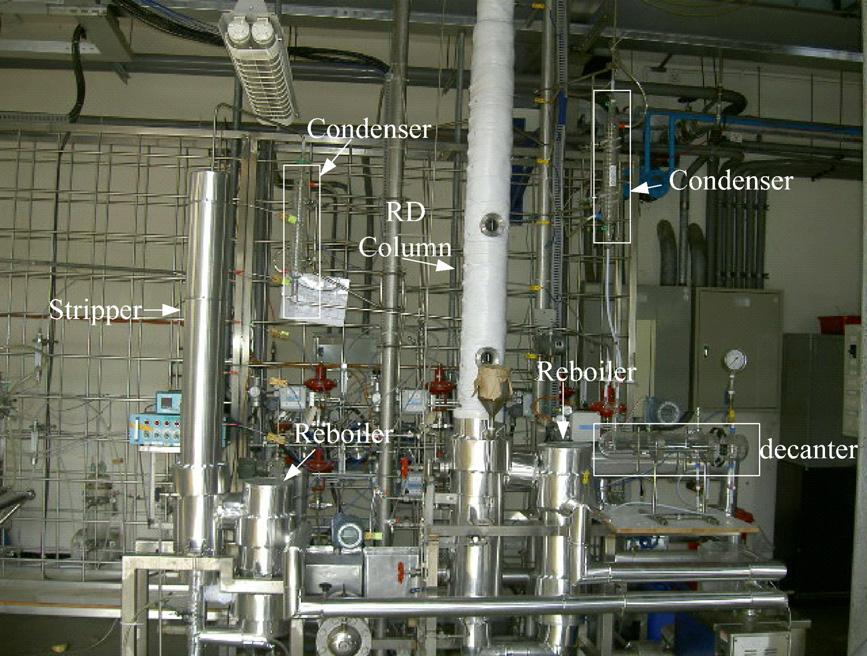 1834 I.-K. Lai et al. / Chemical Engineering and Processing 47 (2008) 1831 1843 Fig. 3. The experimental setup of reactive distillation system.