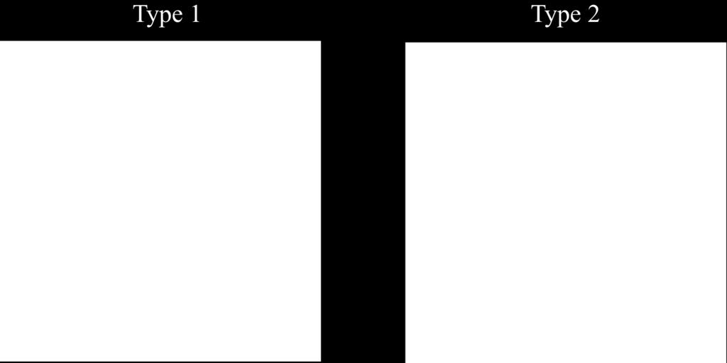 Figure 2. Barcode placement determines the orientation of your reticle. If your reticle is dark-field (mostly chrome, with clear areas), your fiducials will be clear squares, 2 mm on a side.